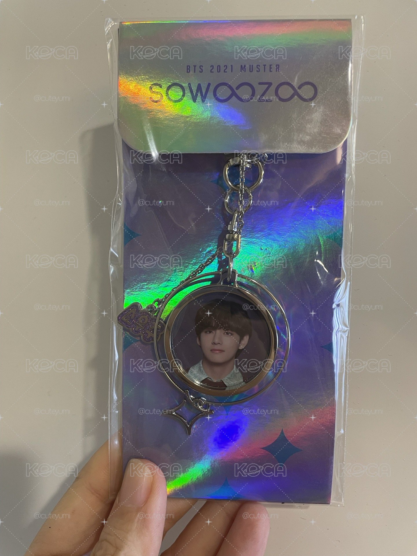 小宇宙鑰匙圈 金泰亨 V SOWOOZOO