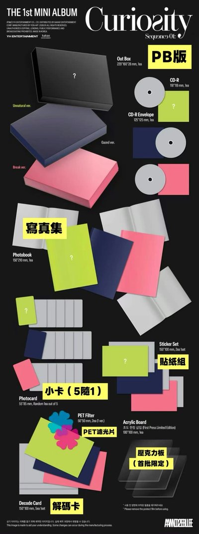 AND2BLE迷你一輯 未拆專