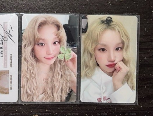 Yuqi 迷八泡泡摩奇預售A+B（中背）
