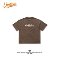 【Woden x Unilions x Yamama】水洗 LOGO Tee 棕