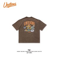 【Woden x Unilions x Yamama】水洗 LOGO Tee 棕