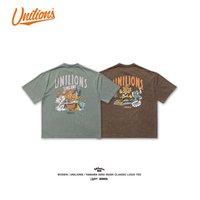 【Woden x Unilions x Yamama】水洗 LOGO Tee 棕