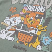 【Woden x Unilions x Yamama】水洗 LOGO Tee 棕