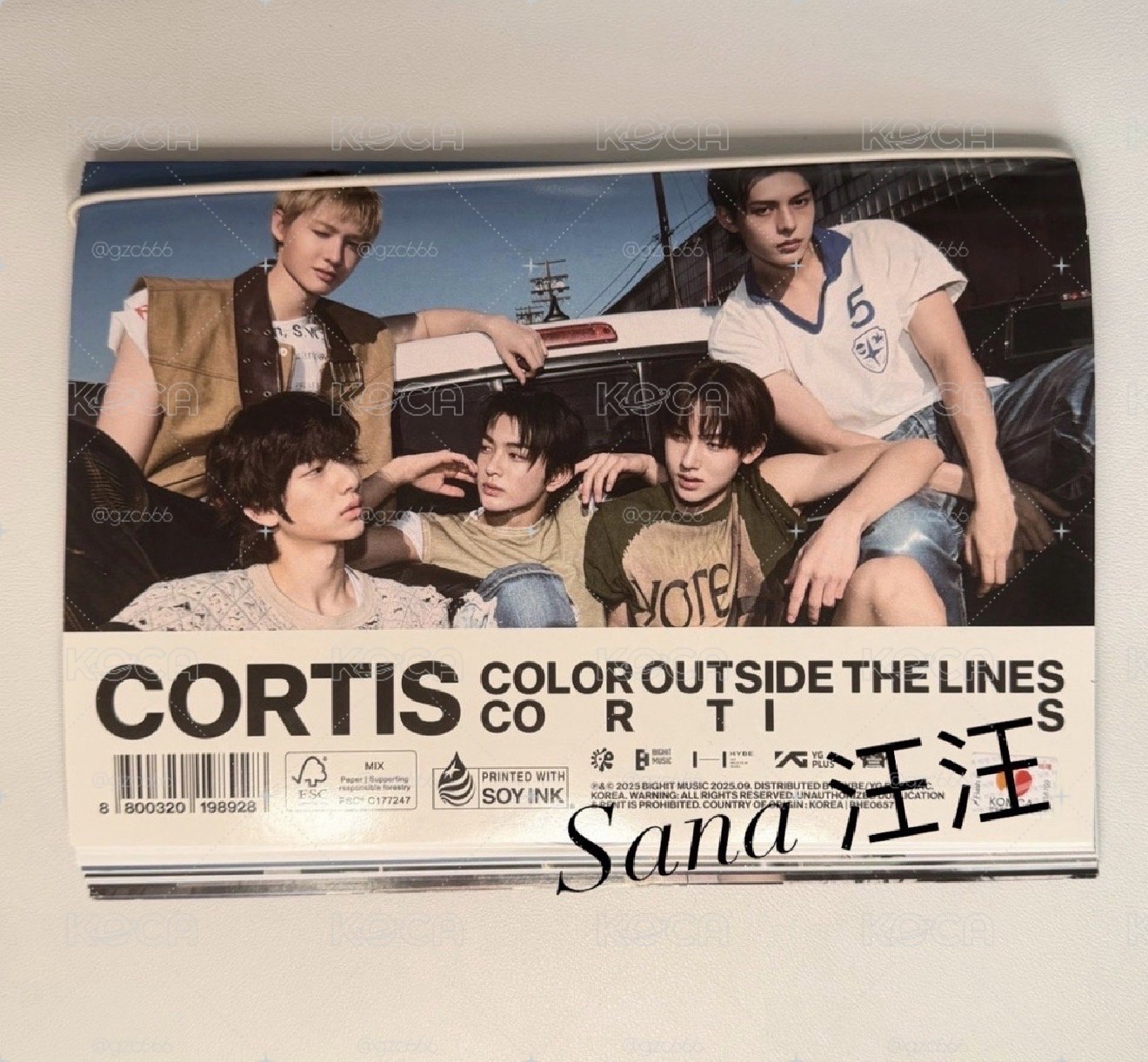 現貨競標 Cortis 全員親簽專