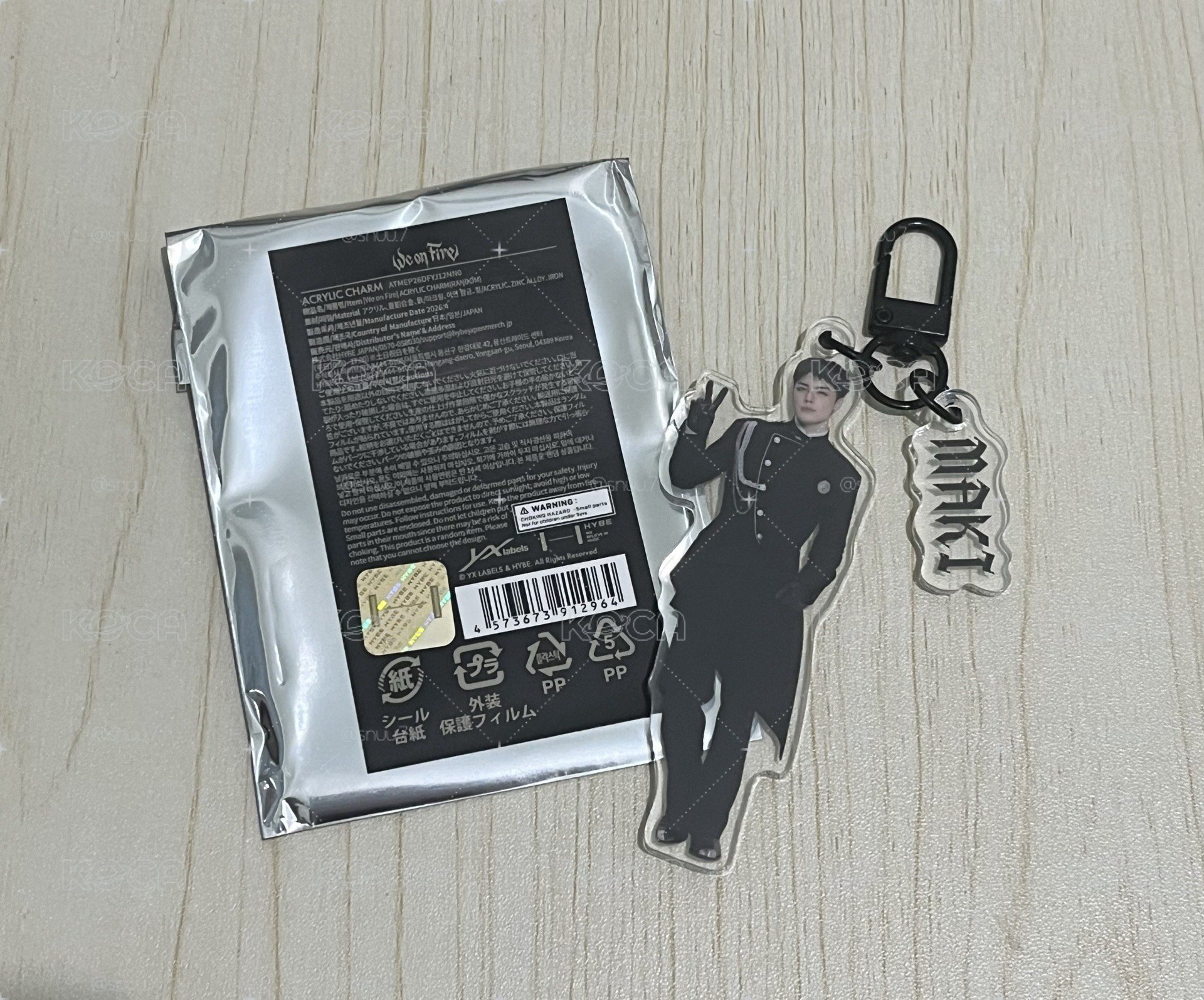 MAKI WOF快閃店吊飾