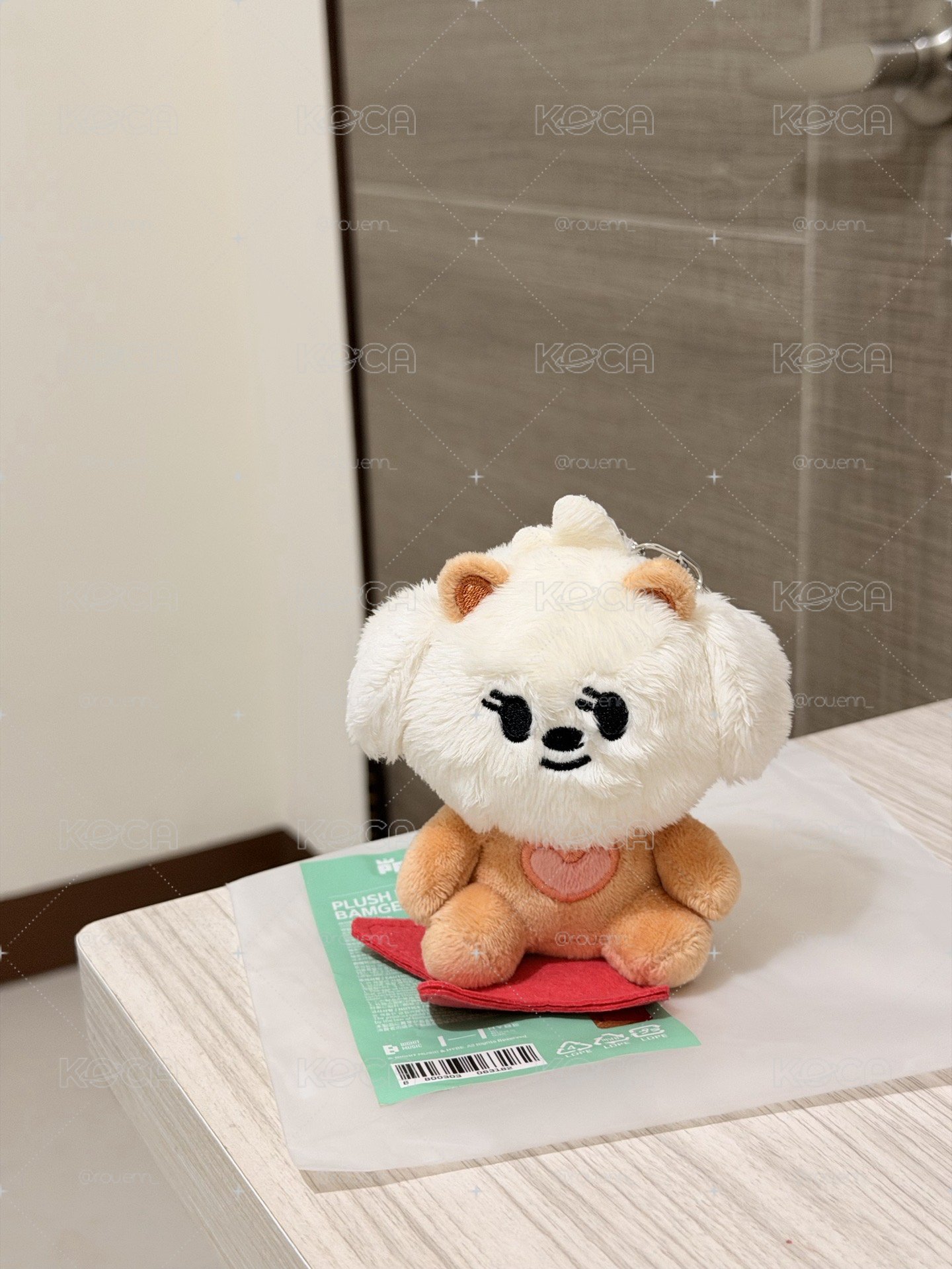 栗嘻坐姿娃 有原袋