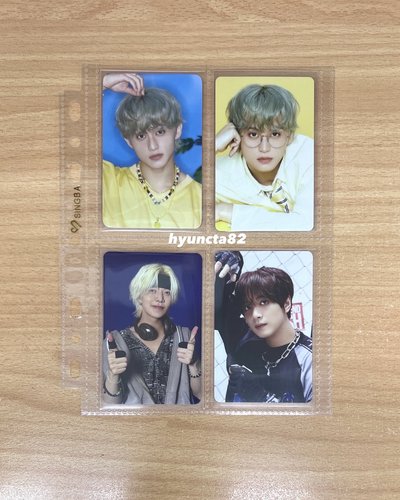 NCT 127 NCT DREAM 中本悠太 李楷燦 李馬克 年曆k4特典卡 隨機卡 