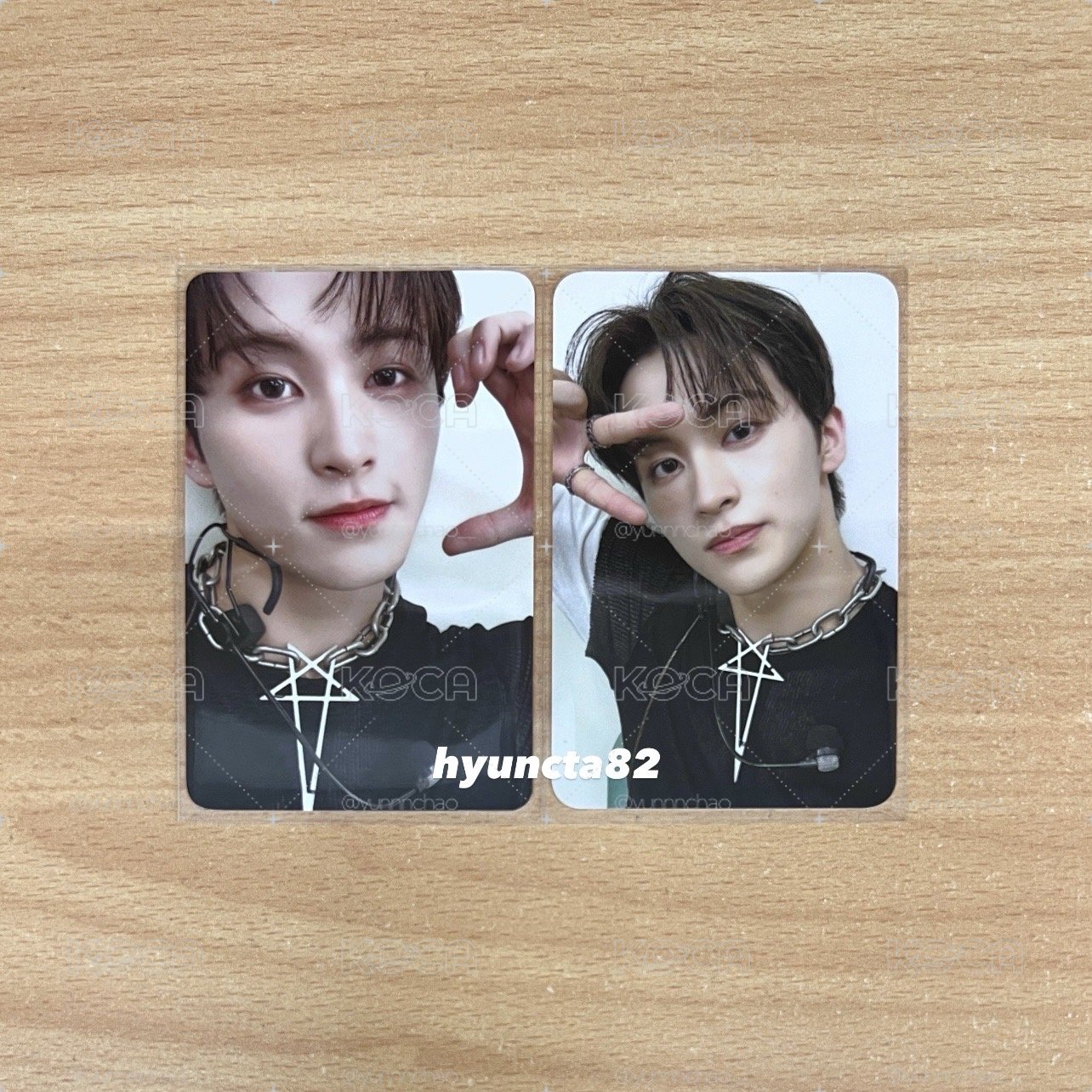 NCT 127 8週年 李馬克 海星抱枕卡 立牌卡