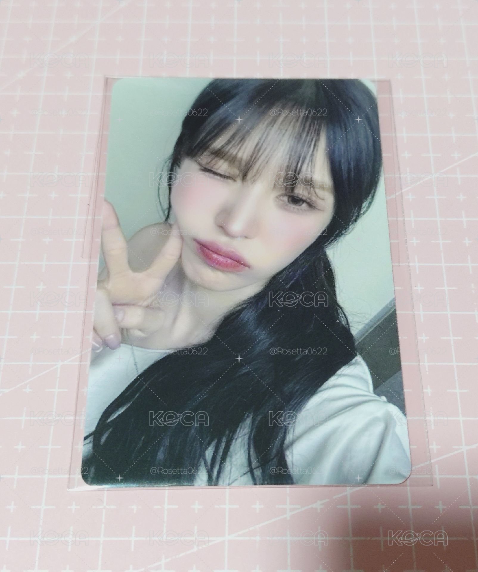 Wendy W:EALIVE寫真書小卡