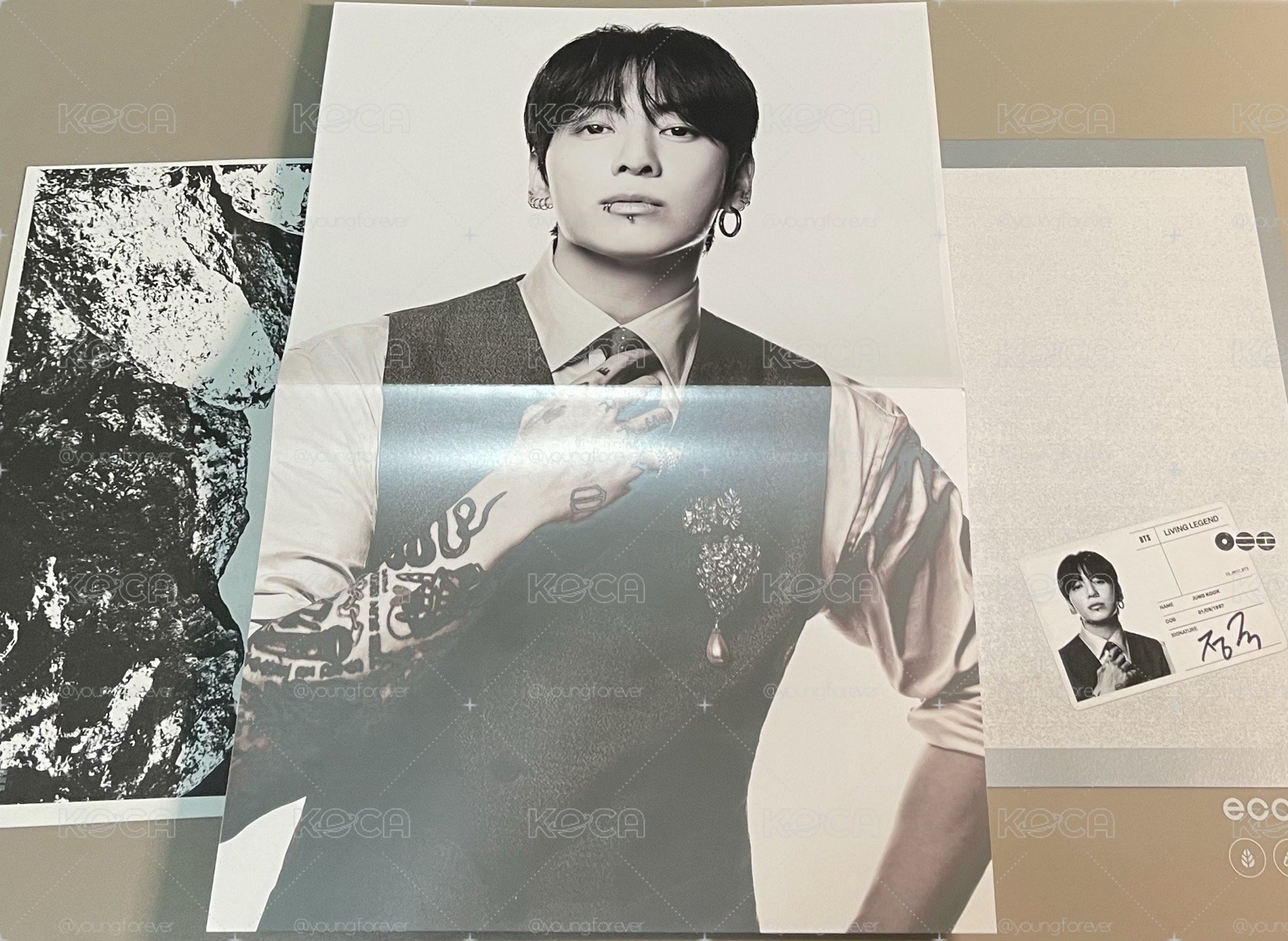 💜 BTS ARIRANG JK L版3張海報 Jungkook