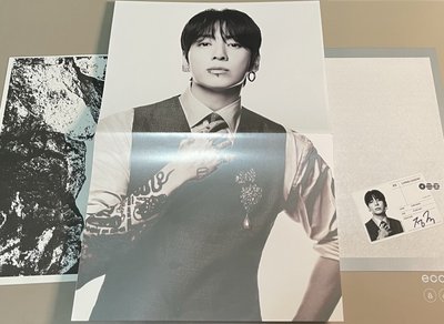 💜 BTS ARIRANG JK L版3張海報 Jungkook