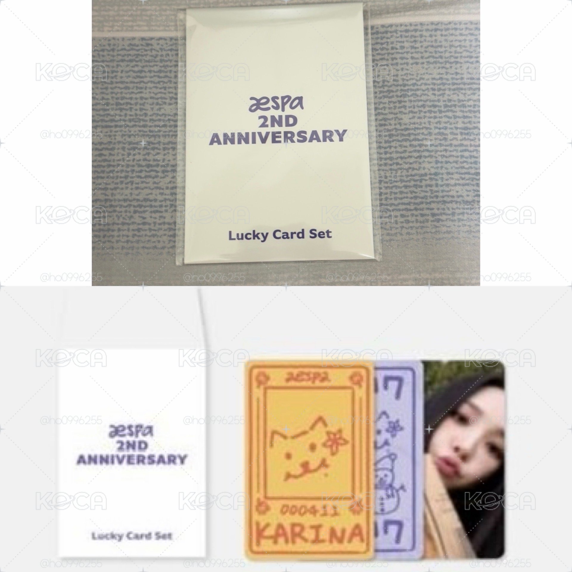 aespa Karina 二周年幸運卡組