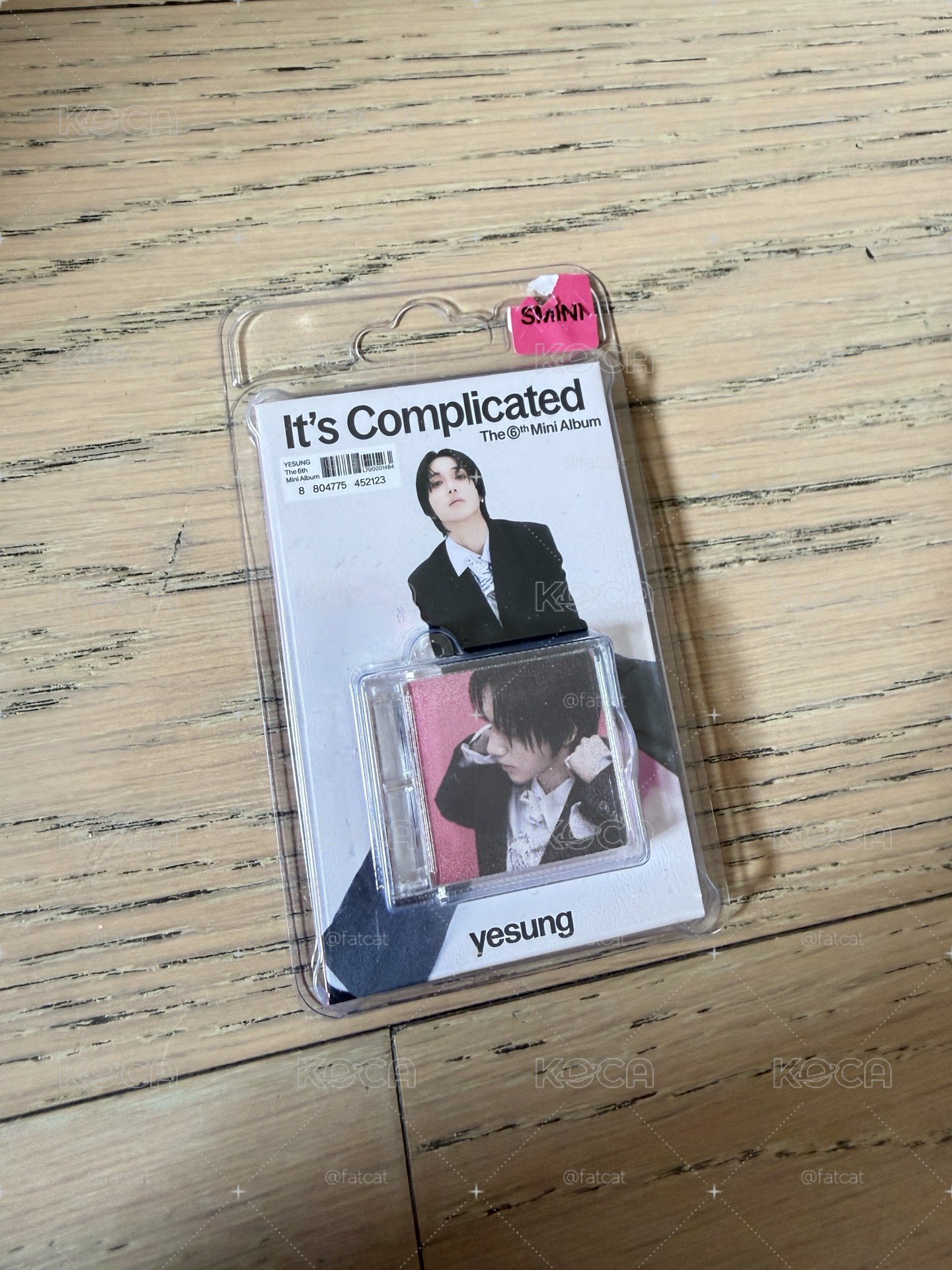 Yesung 藝聲_迷你6輯_It's Complicated_SMini版