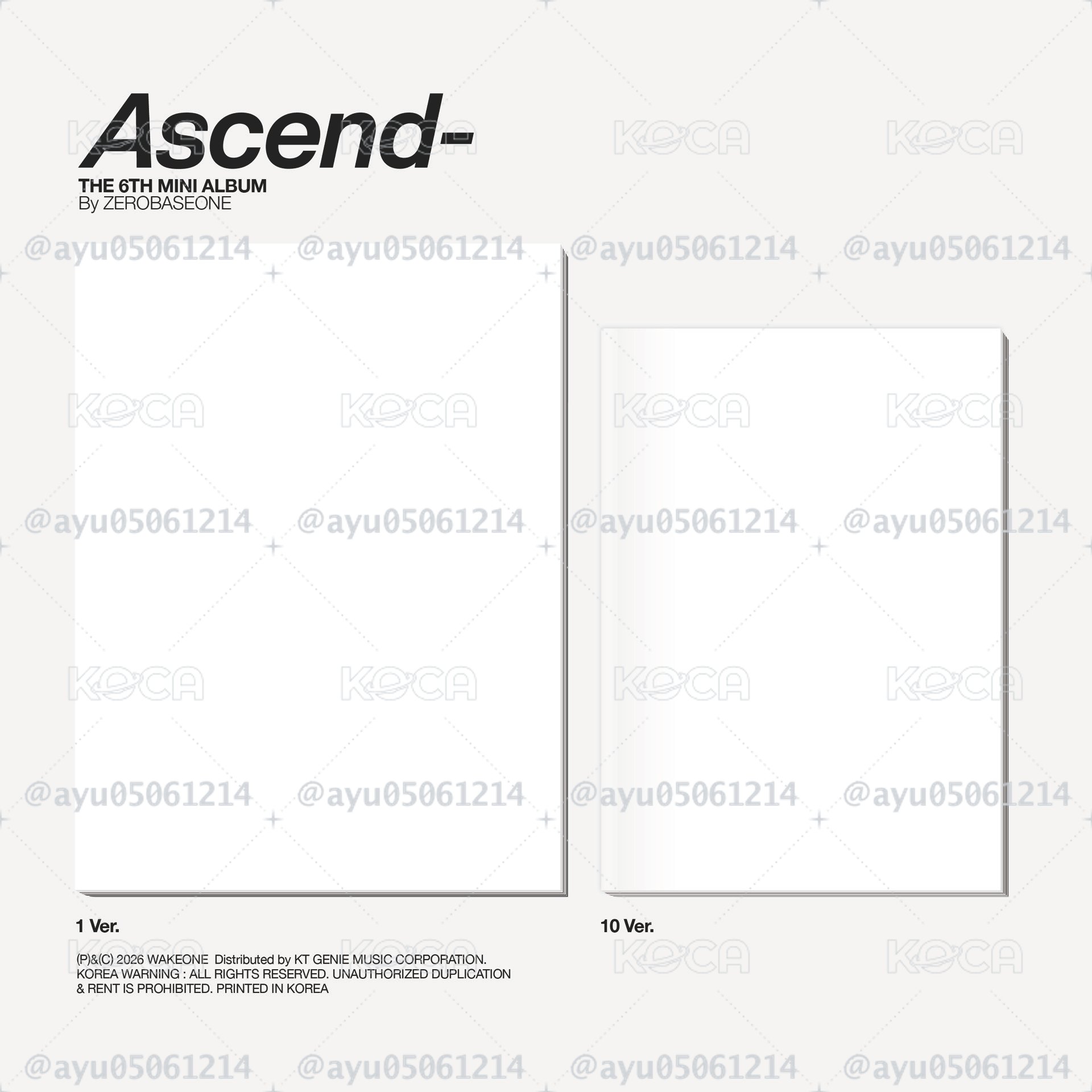 迷六 Ascend- 簽售專 PB