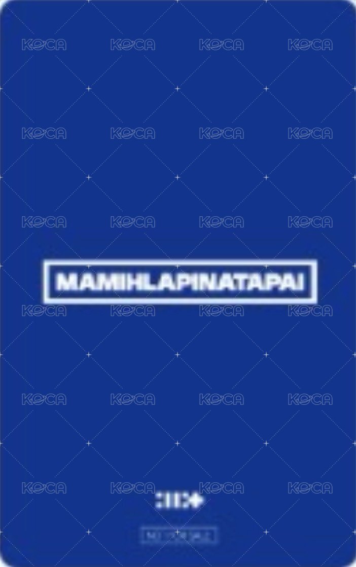 MAMIHLAPINATAPAI Amazon JP 預售 特典卡  背面