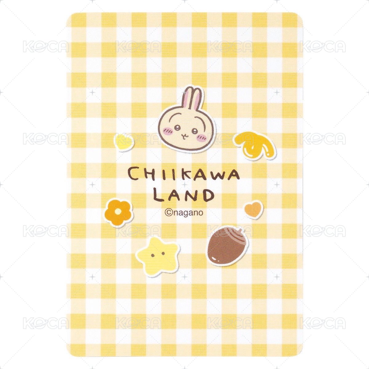 GO! IKEBUKURO 閃卡 兔兔 背面