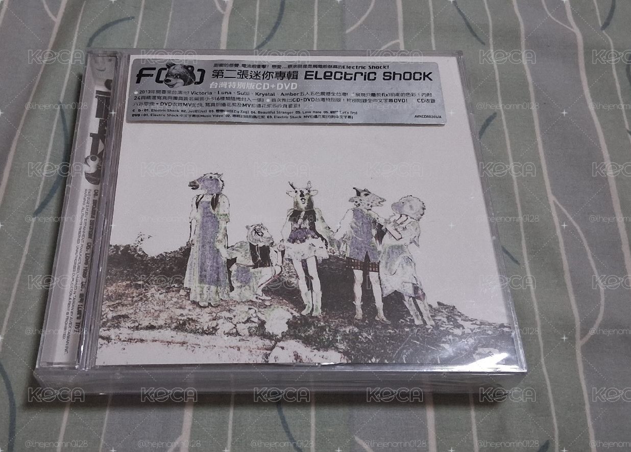 請詳讀說明/全新未拆 絕版 台壓特別版CD+DVD Electric Shock 專輯 有隨機小卡封入