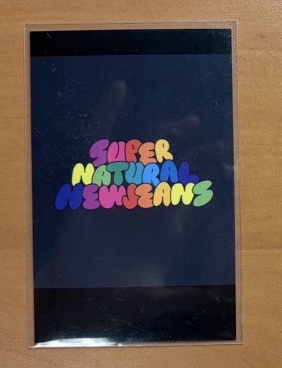 NewJeans Supernatural特典卡