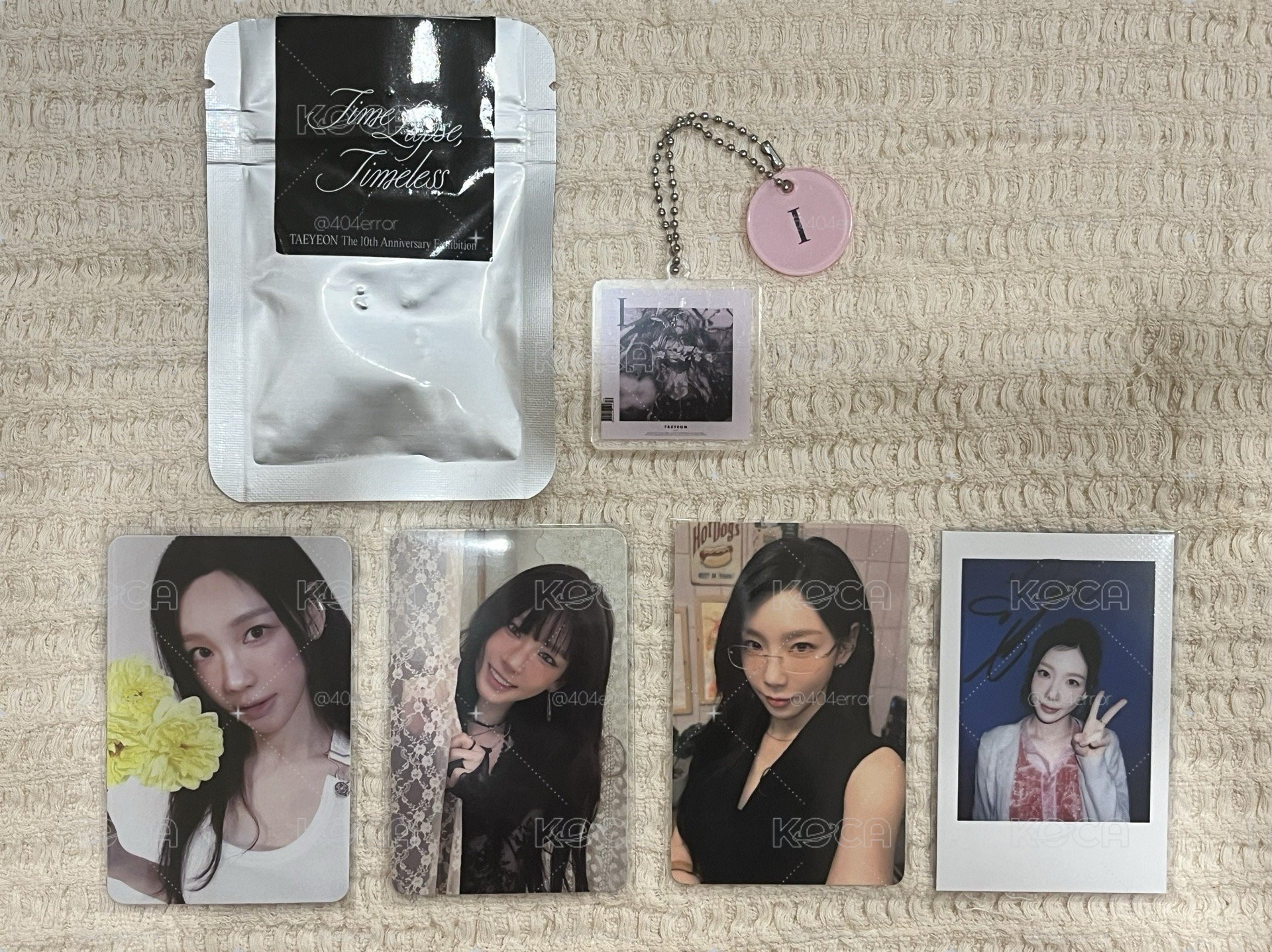 十週年隨機專輯吊飾I+小卡*3+拍立得*1