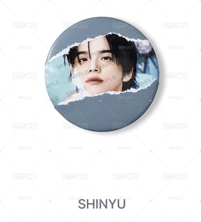 TWS shinyu 快閃店線上 徽章申