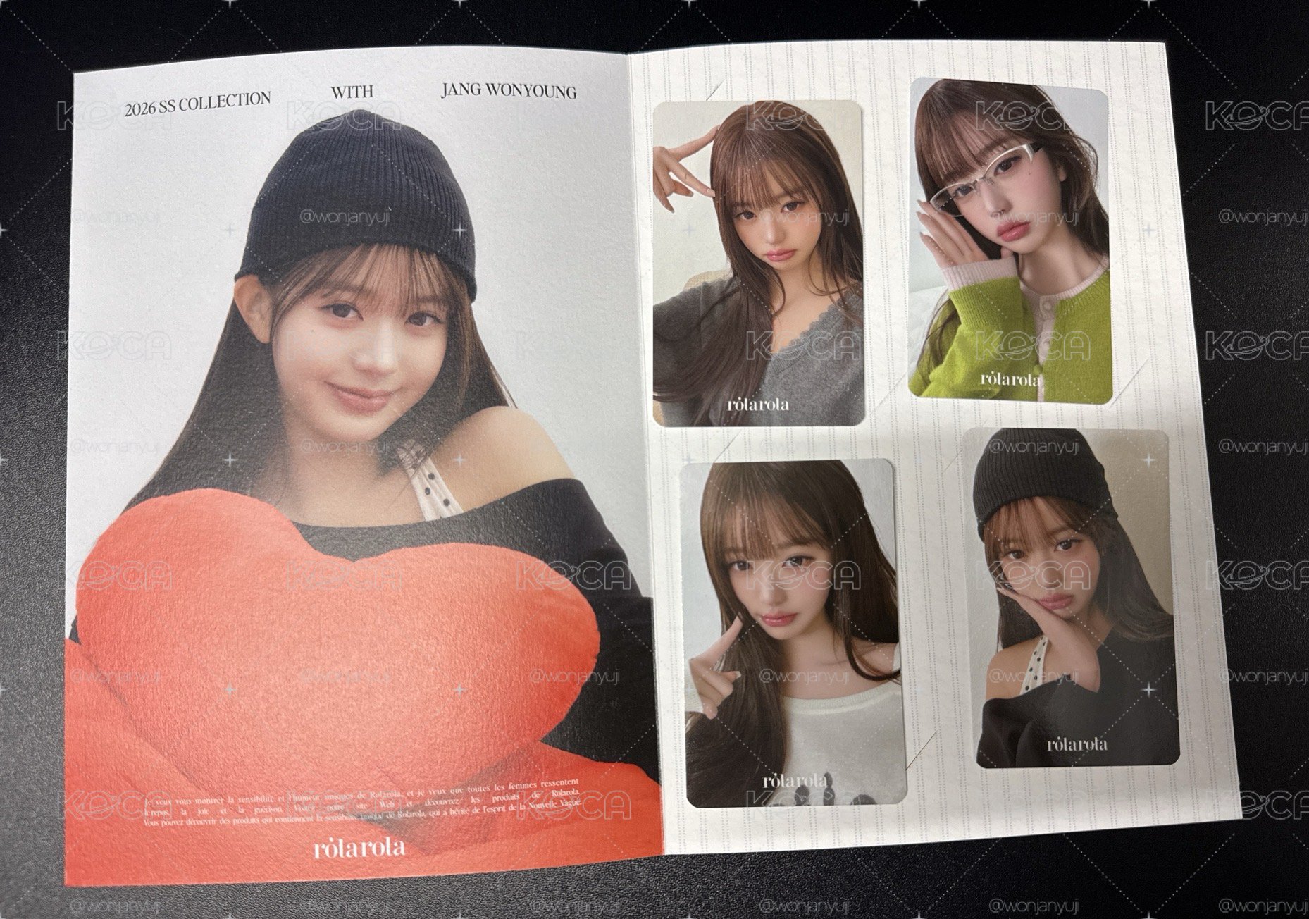 員瑛代言ROLA ROLA全套小卡