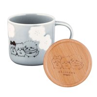 附杯墊馬克杯 吉伊、小八貓、獺師款