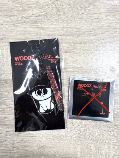 Woodz 日場周邊 Moodi鑰匙圈