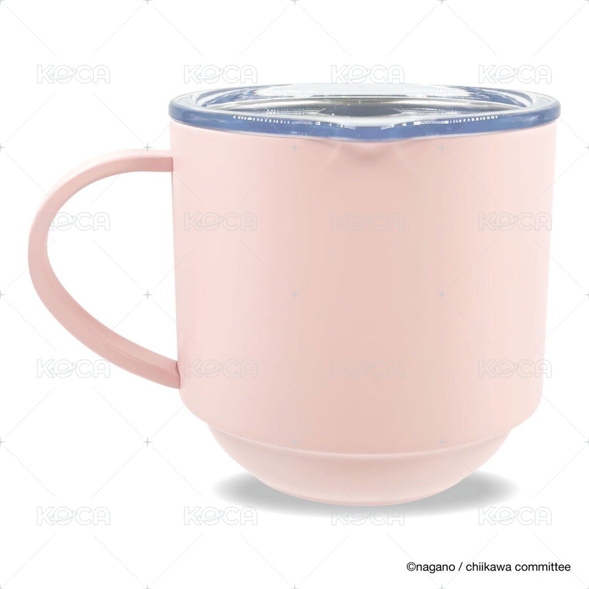 可堆疊帶蓋不鏽鋼馬克杯 吉伊