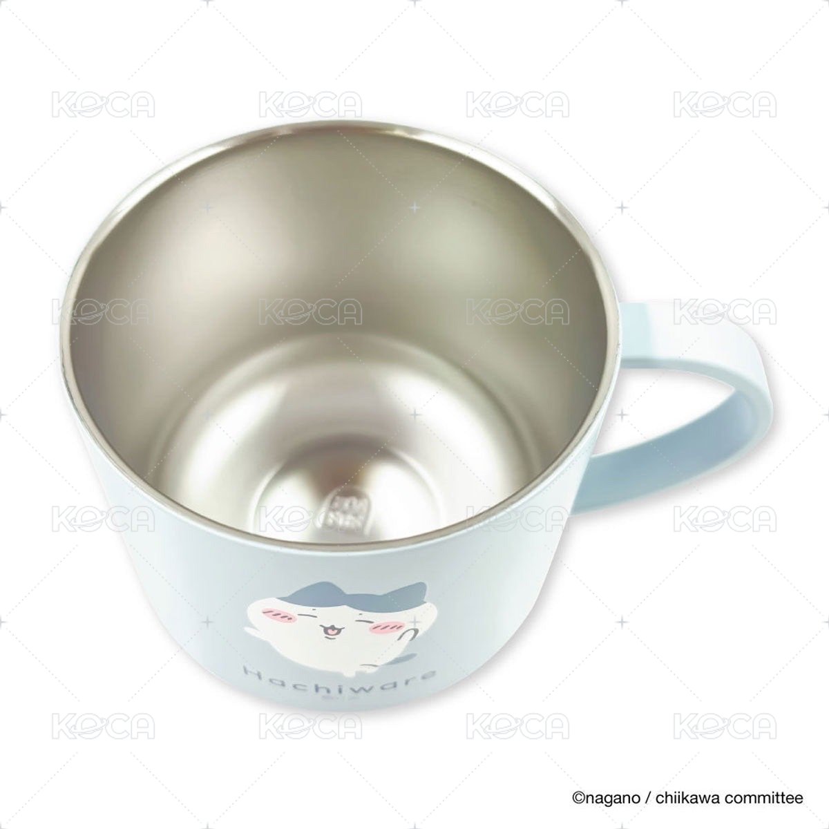 可堆疊帶蓋不鏽鋼馬克杯 小八貓
