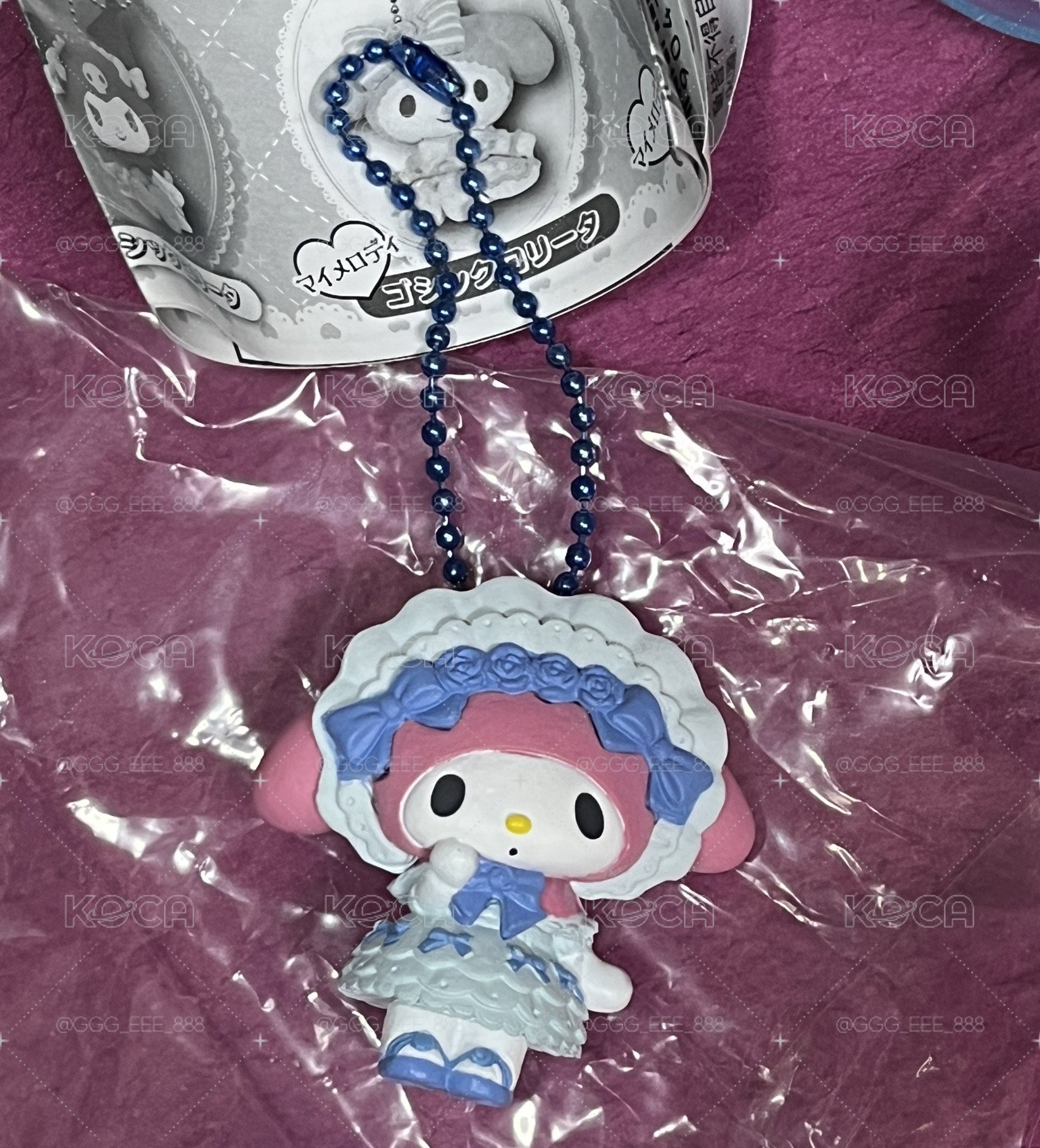 三麗鷗扭蛋 蘿莉塔公仔吊飾 美樂蒂