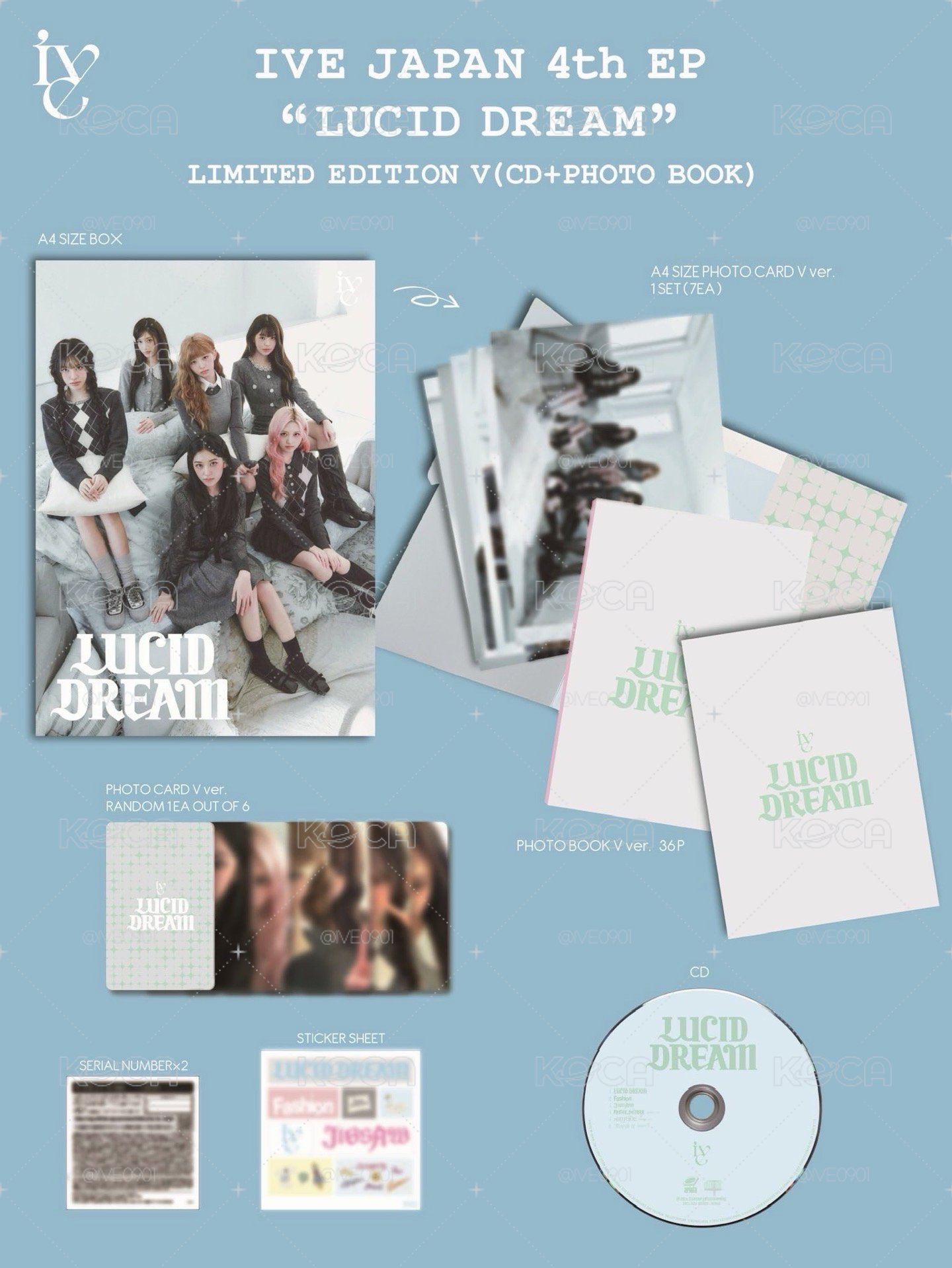 5/27發行 5/28回國 5/29開始依序出貨 LUCID DREAM 初回限定盤 專輯 