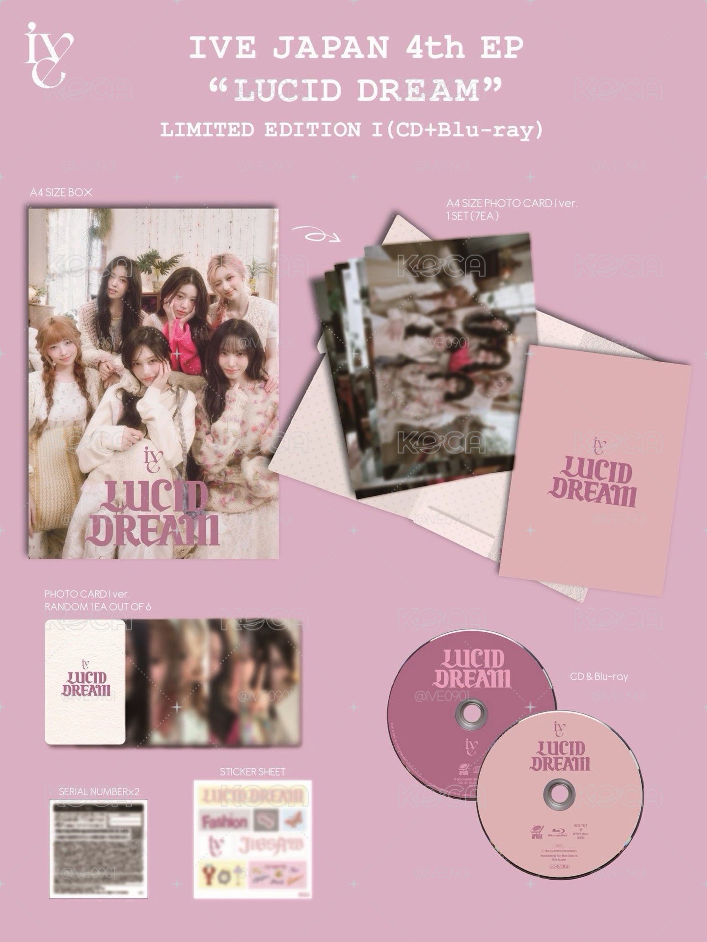 5/27發行 5/28回國 5/29開始依序出貨 LUCID DREAM 初回限定盤 專輯 