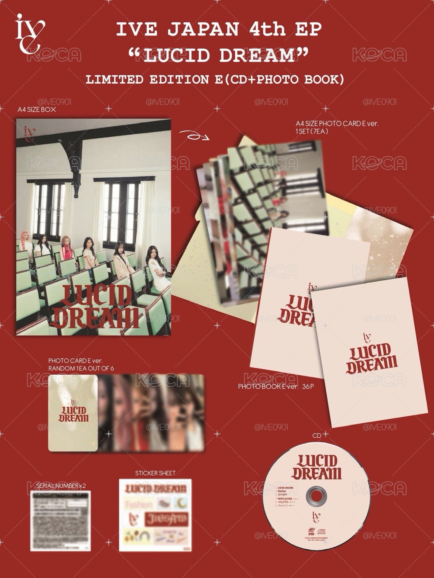 5/27發行 5/28回國 5/29開始依序出貨 LUCID DREAM 初回限定盤 專輯 