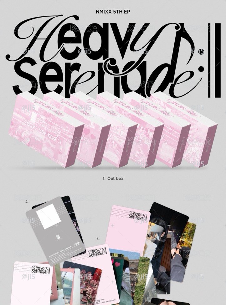 NMIXX Heavy Serenade 電子專K4特典