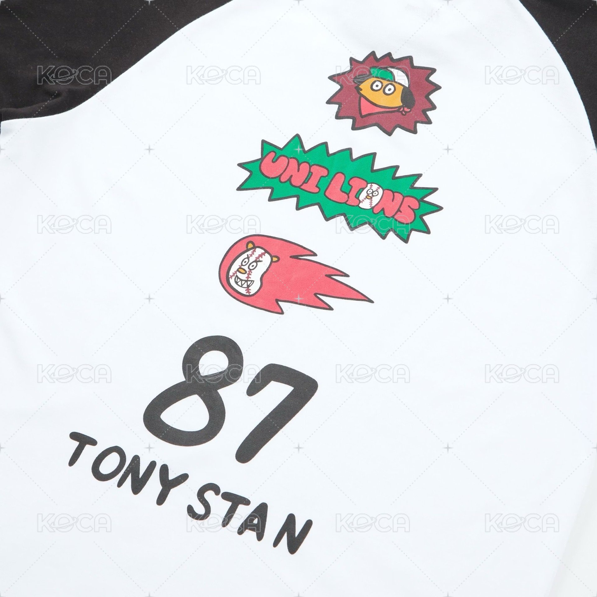 【TONY STAN】聯名主題落肩Tee 黑白