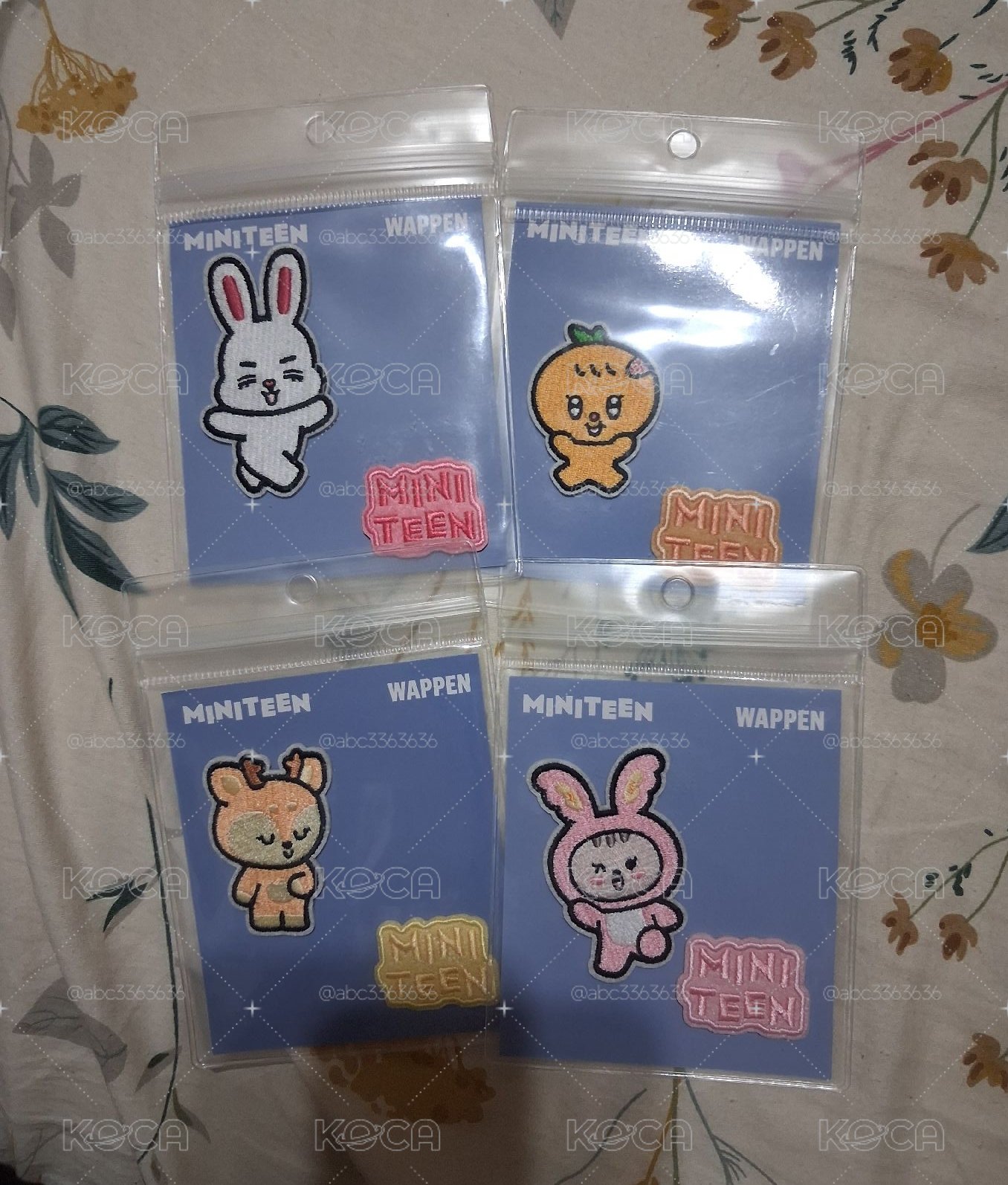 MINITEEN 刺繡貼