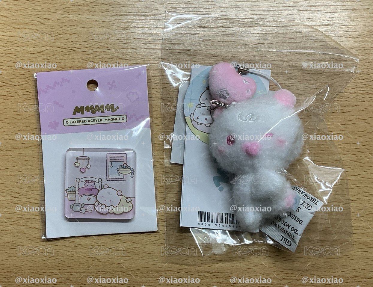 Miimu 磁鐵+吊飾娃