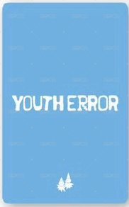 YOUTH ERROR KISS ENT よしよし ver. 特典卡  背面