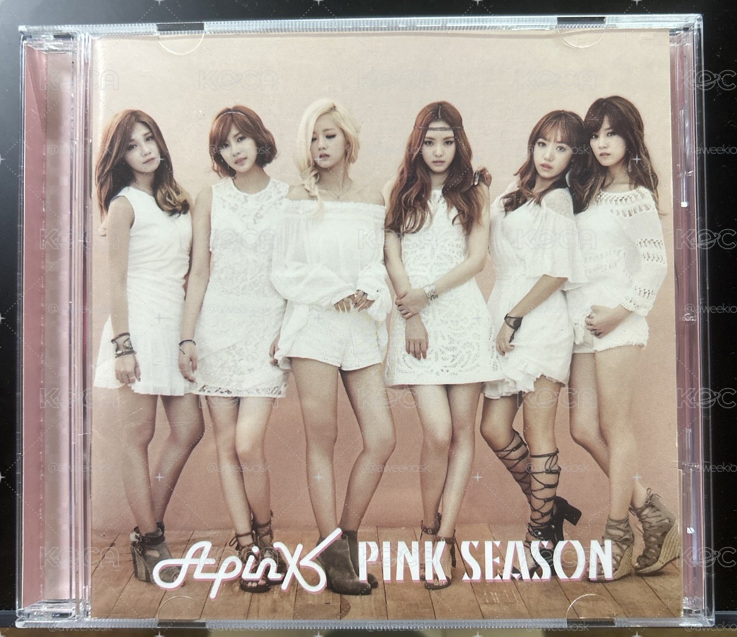 pink season 日文專輯含卡