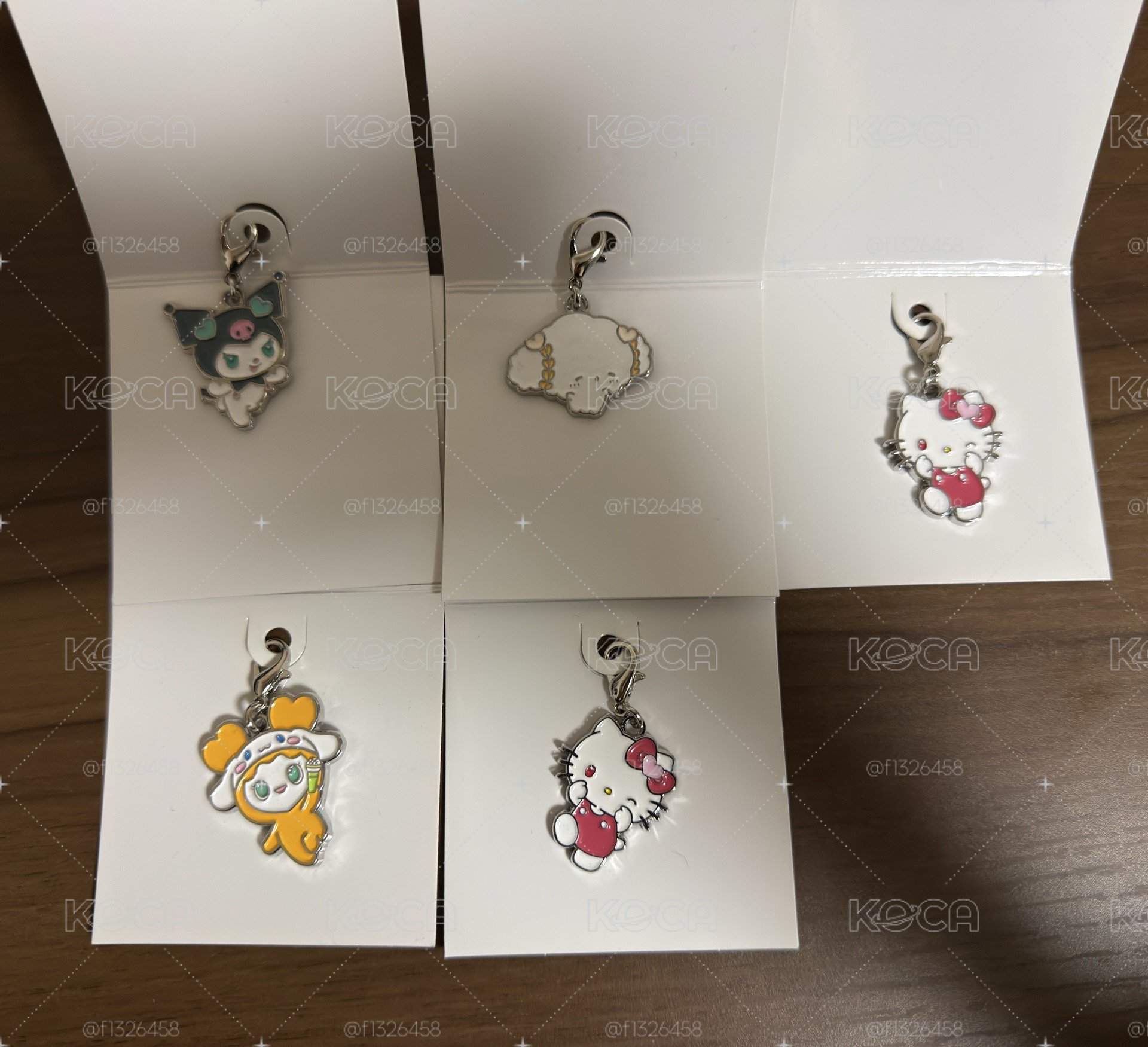 三麗鷗鑰匙圈 志南多彩