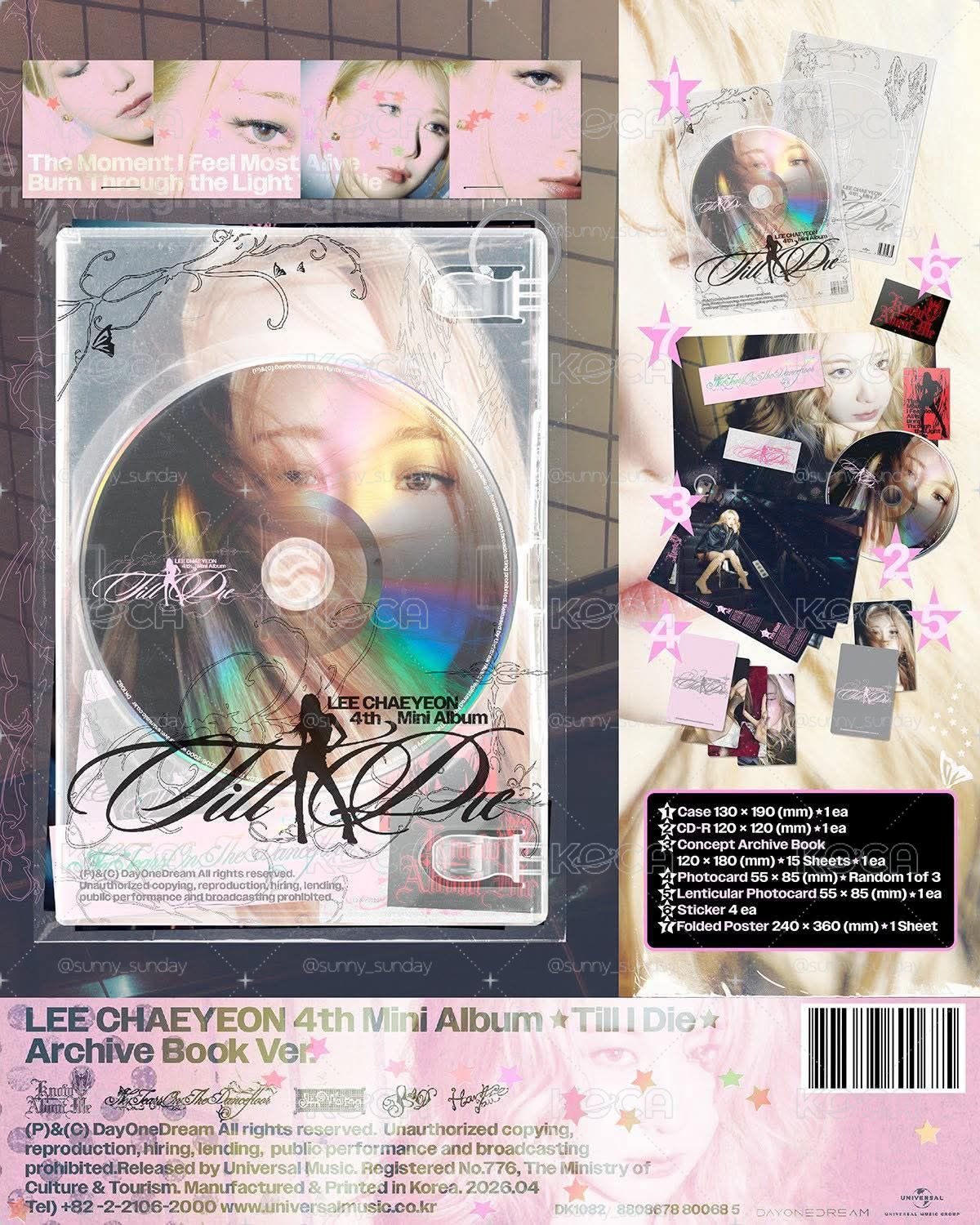 非現 李彩演 till i die 未拆專