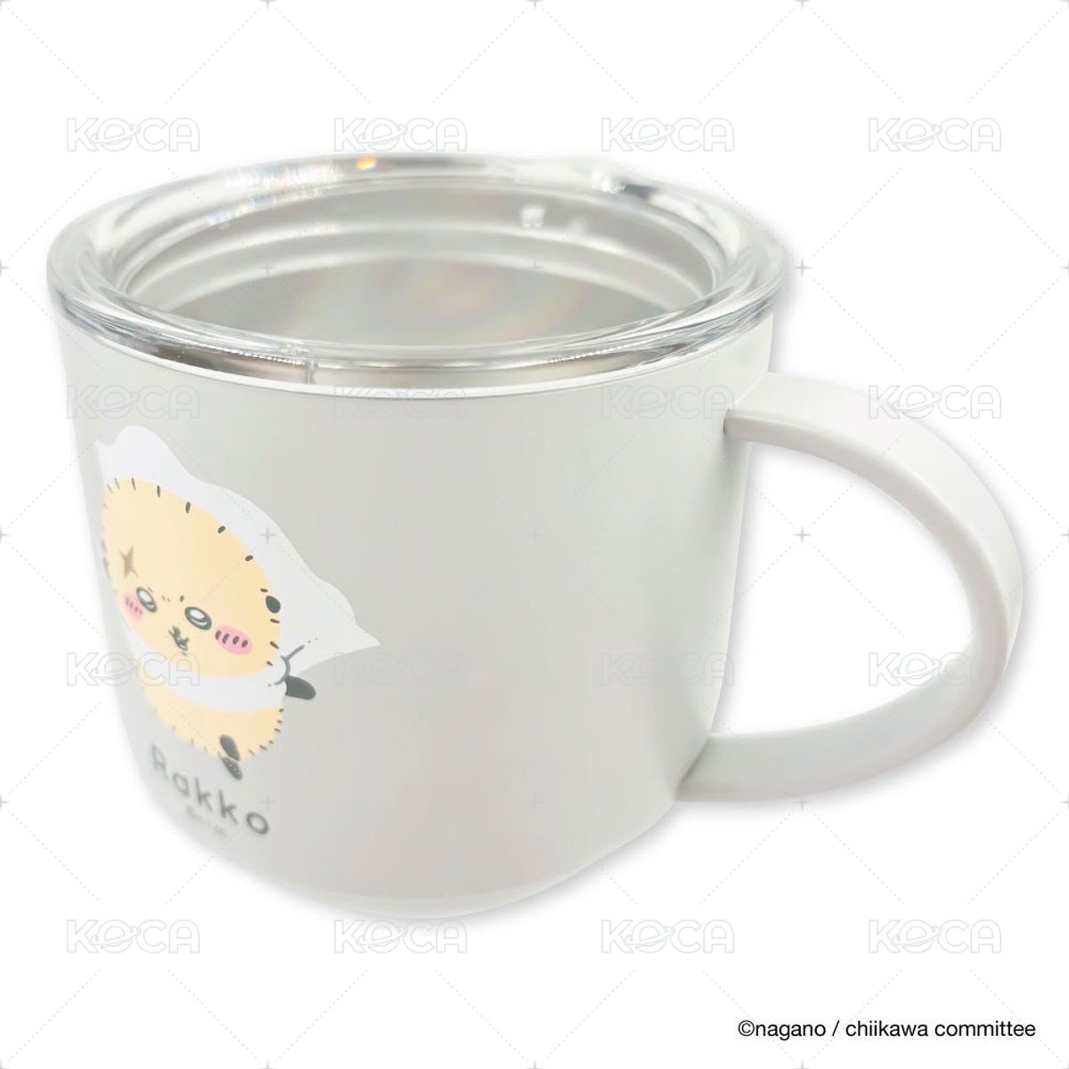 可堆疊帶蓋不鏽鋼馬克杯 獺師