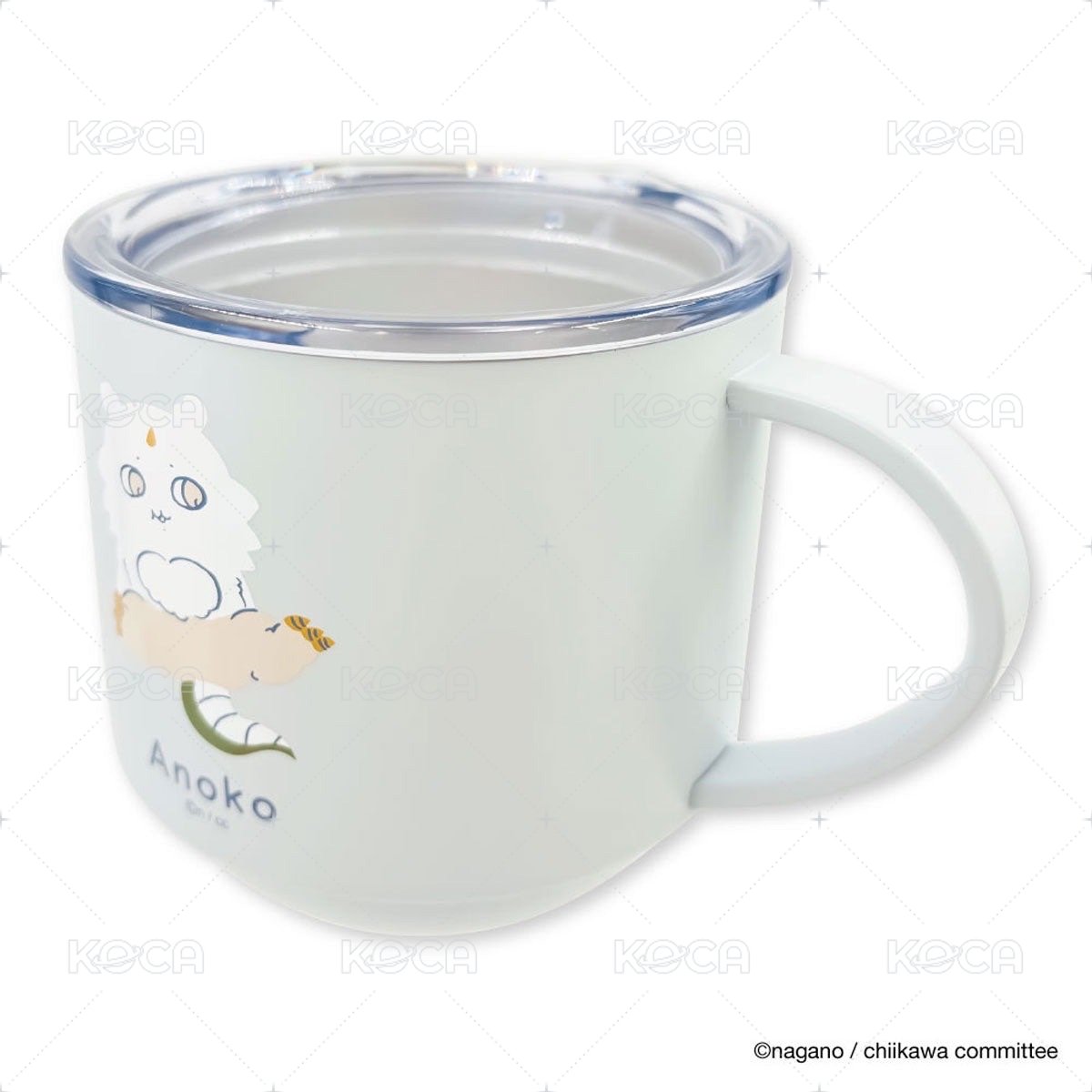 可堆疊帶蓋不鏽鋼馬克杯 那孩子