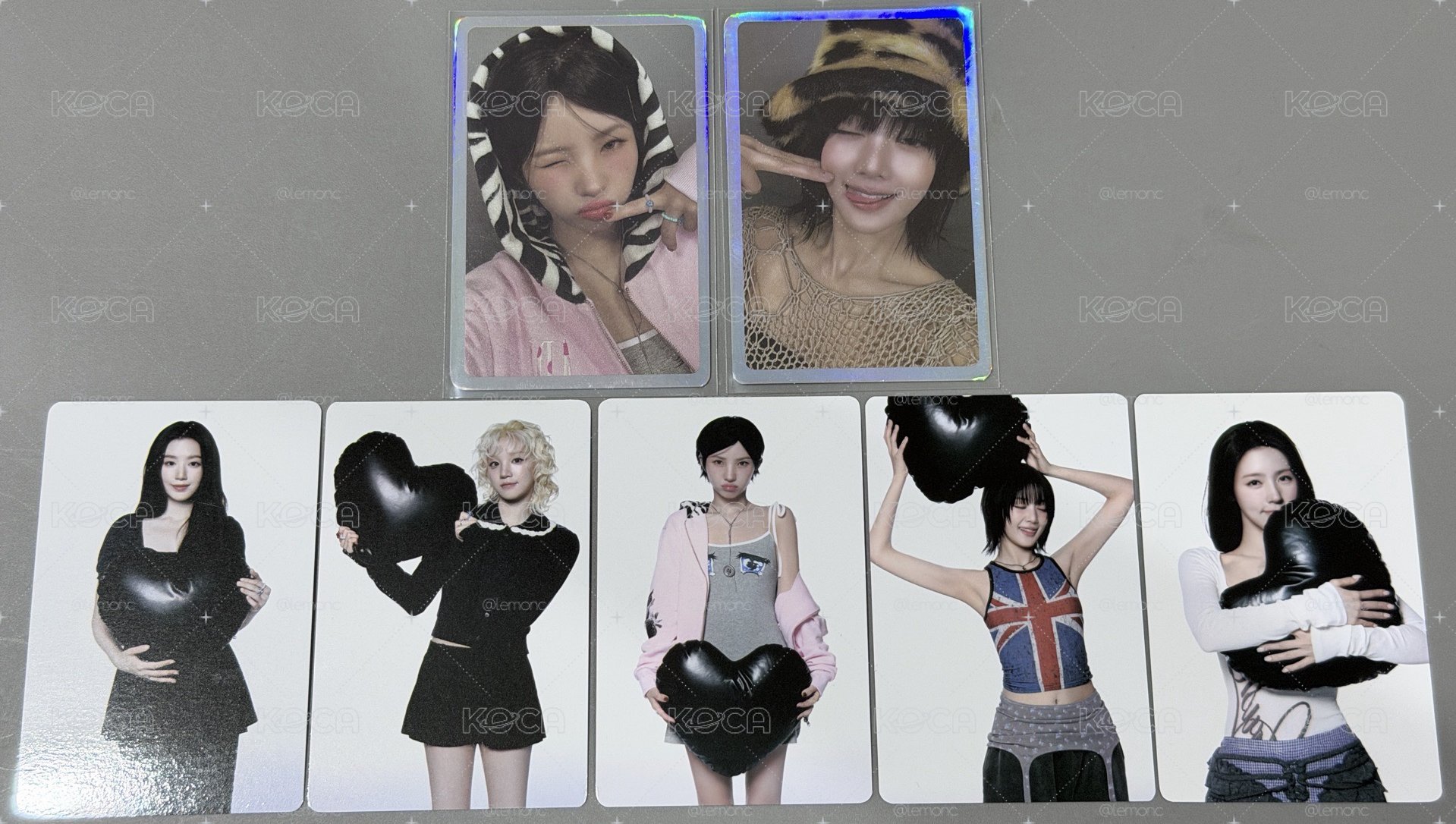 idle*展覽隨機卡包 兩張閃卡+一套官拍