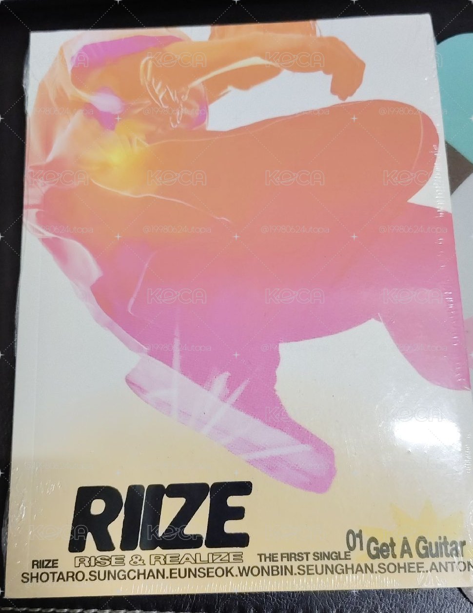 RIIZE 出道專GAG 紅版 未拆專
