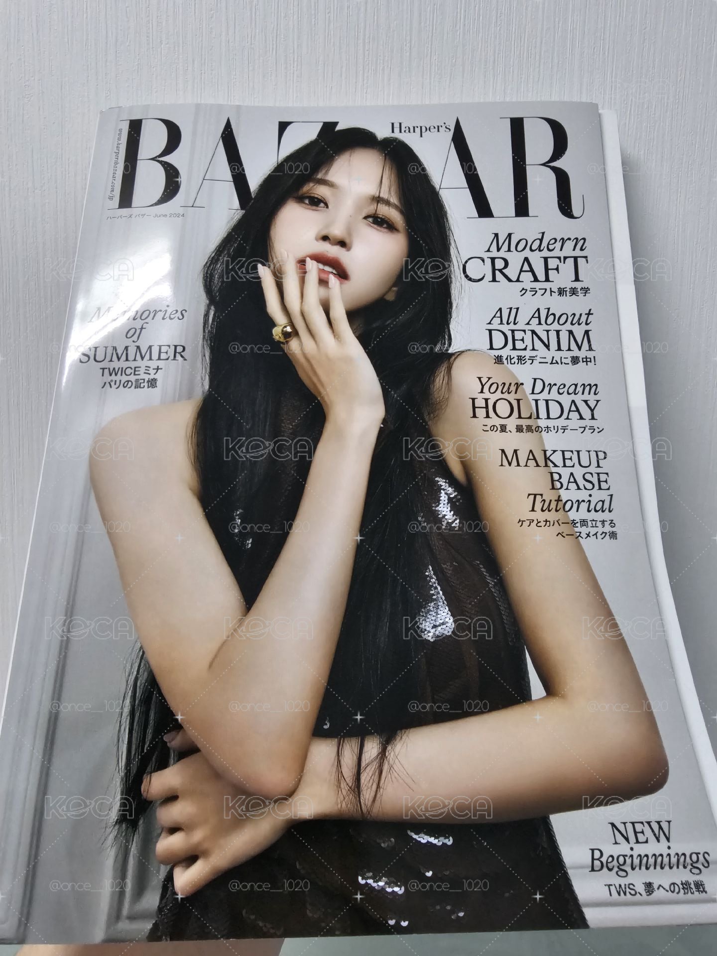 BAZAAR MINA 雜誌