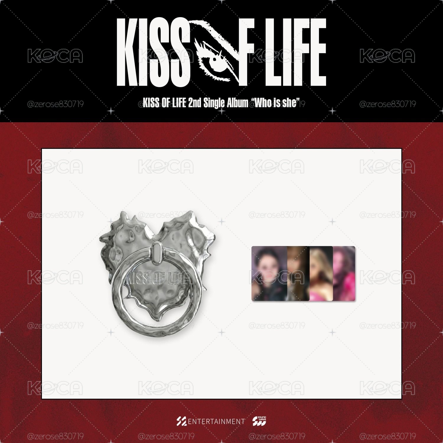 KISS OF LIFE [Who is she] POP-UP MD