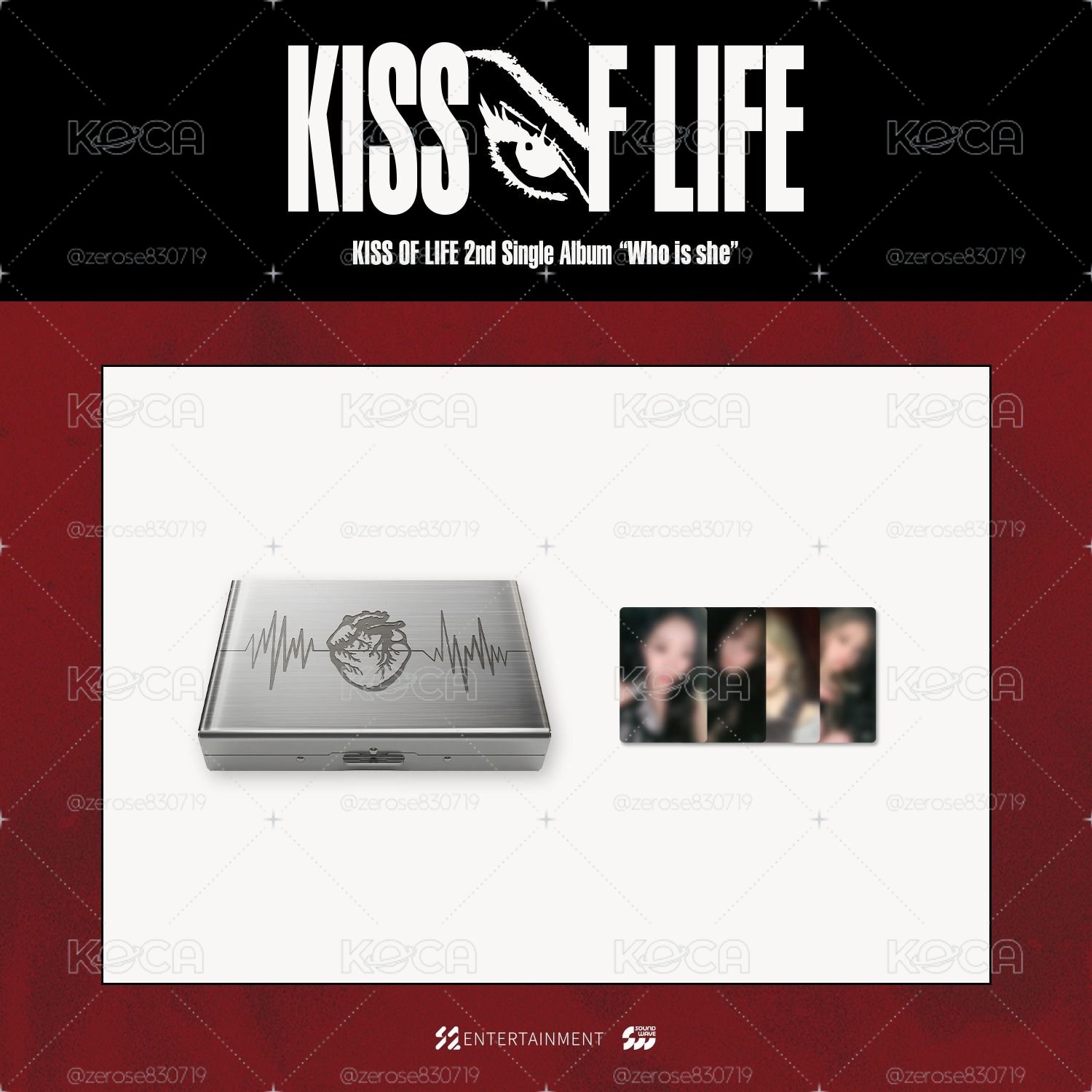 KISS OF LIFE [Who is she] POP-UP MD