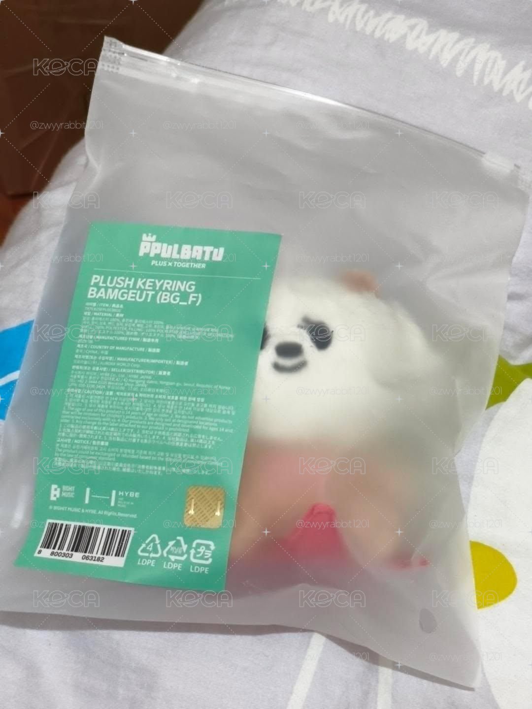 坐姿栗嘻現貨送代言卡