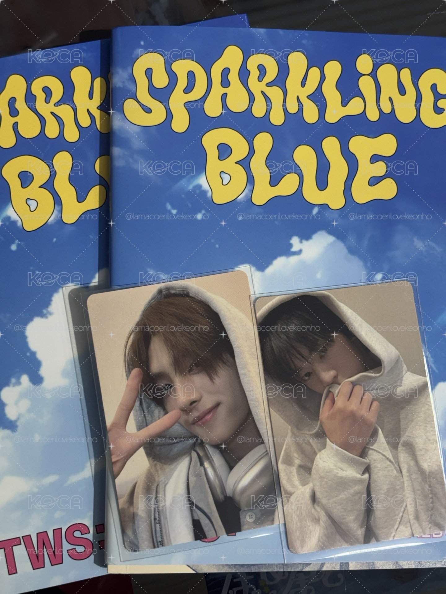 Sparkling Blue 單封